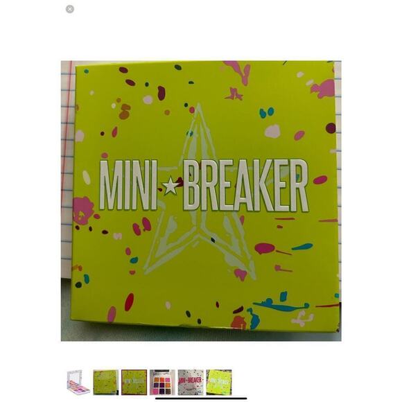 Mini Breaker Eyeshadow Palette by Jeffree Star with 9 Eyeshadow Shades - Picture 5 of 6